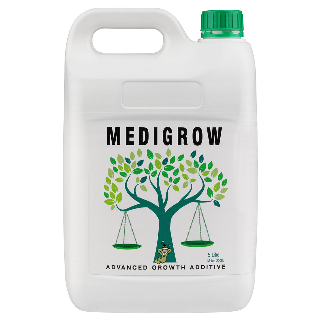 Medigrow liquid plant fertiliser bottle